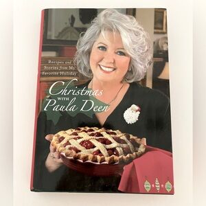 New CHRISTMAS With Paula Dean Recipes and Stories Hardback Cookbook